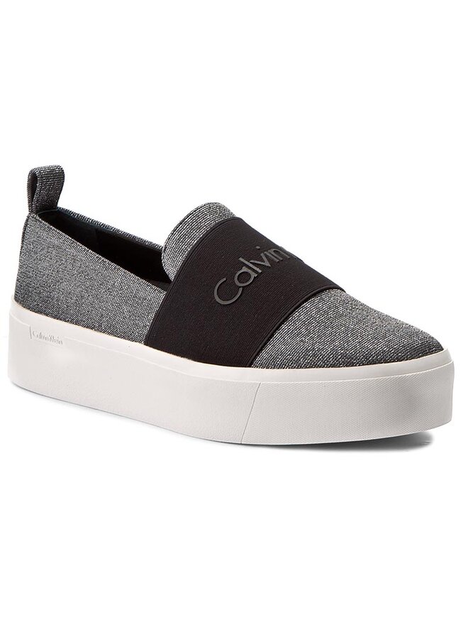 Calvin Klein Tenisice Calvin Klein Jacinta E5873 Srebrna