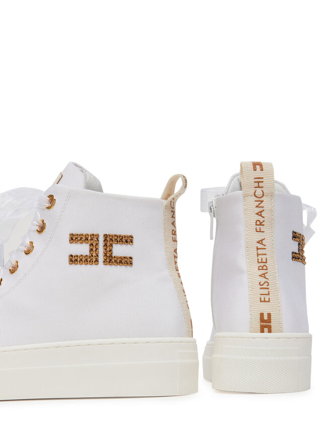 Elisabetta Franchi Sneakersy Elisabetta Franchi F4-A9E-0243 Biały
