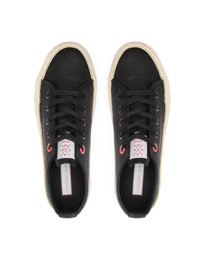 Cross Jeans Espadrilles Cross Jeans JJ2R4007C Schwarz