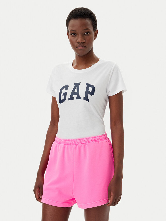 Gap Gap Camiseta 729555-12 Blanco Regular Fit