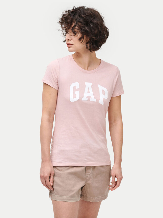 Gap Gap Set 2 majice 548683-02 Ružičasta Regular Fit