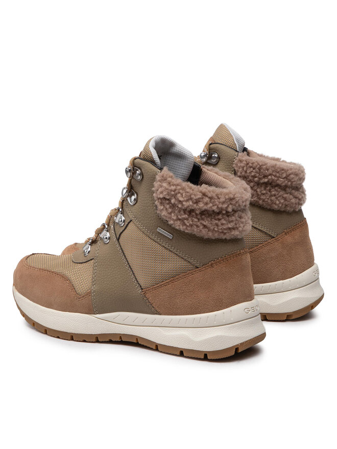 Geox Čizme Geox D Braies Abx A D26BEA 01122 C3C5Z Zelena