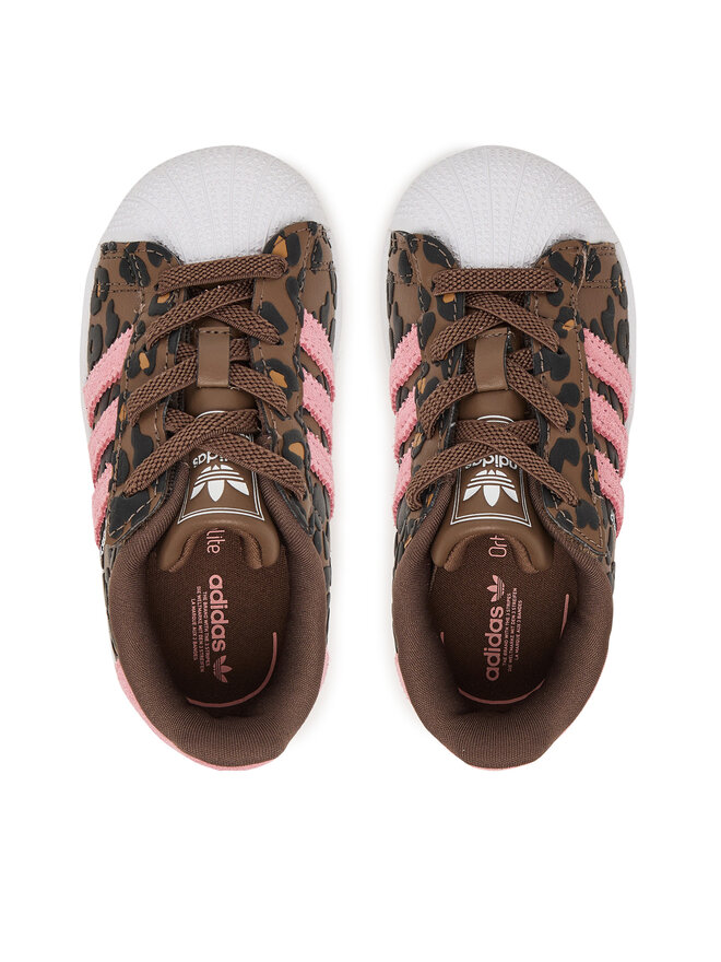 adidas Sneakers adidas Superstar II Comfort Closure Elastic Lace KK2125 Braun