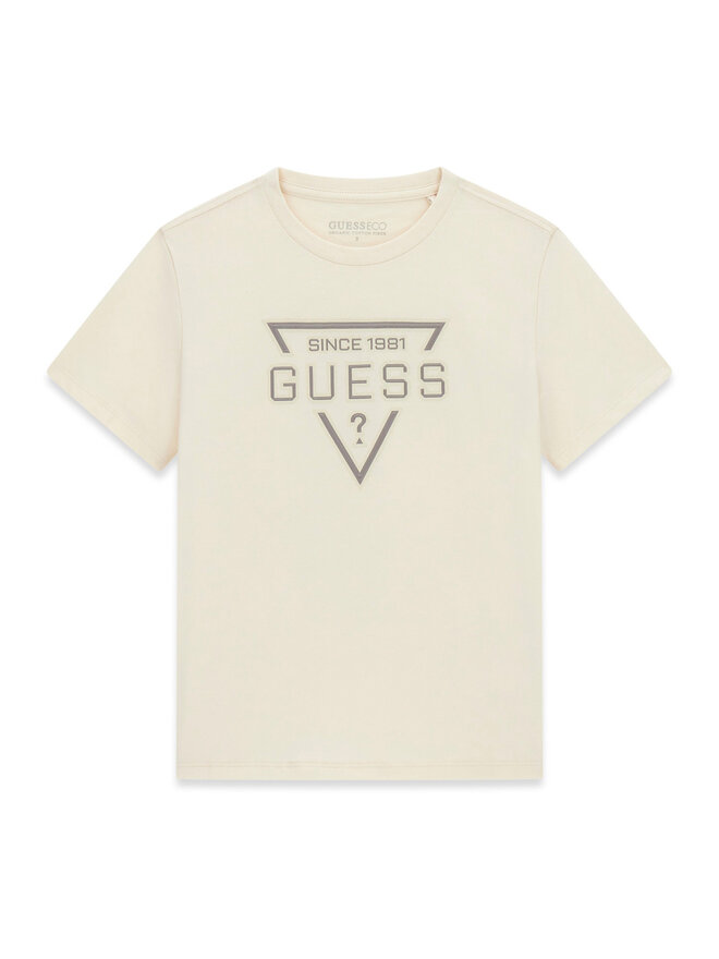 Guess Guess T-Shirt L6RI30 I3Z14 Beige Regular Fit