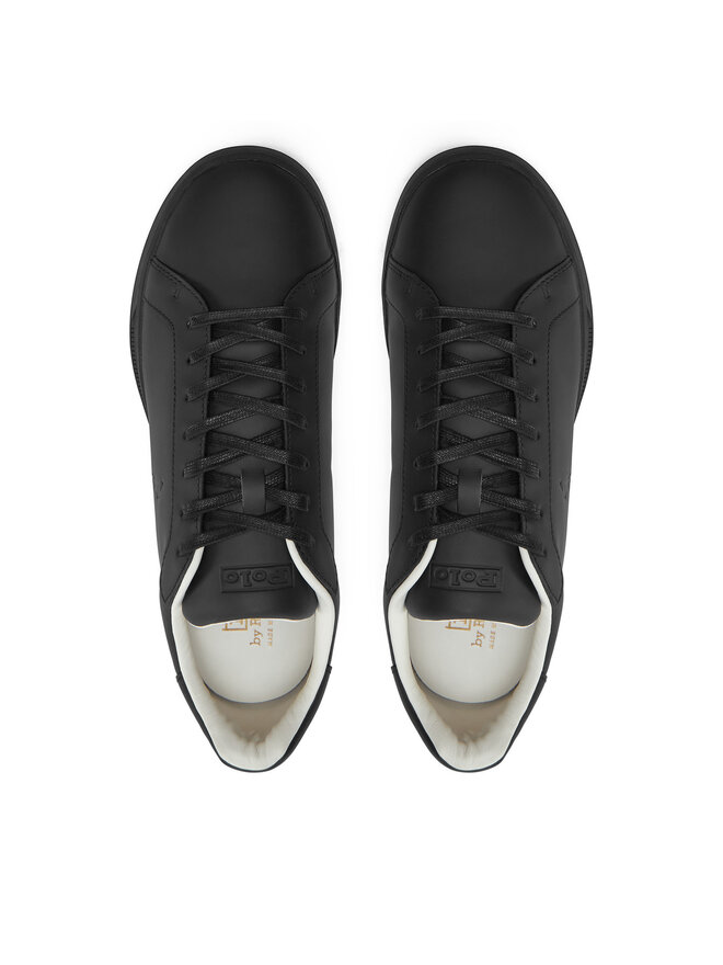 Polo Ralph Lauren Sneakersy Polo Ralph Lauren Heritage Court II 809944786002 Černá