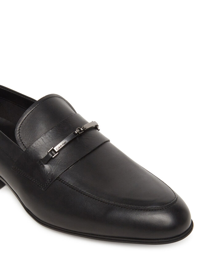 Calvin Klein Półbuty Calvin Klein Almond Moccasin W/ Bit HM0HM01884 Czarny