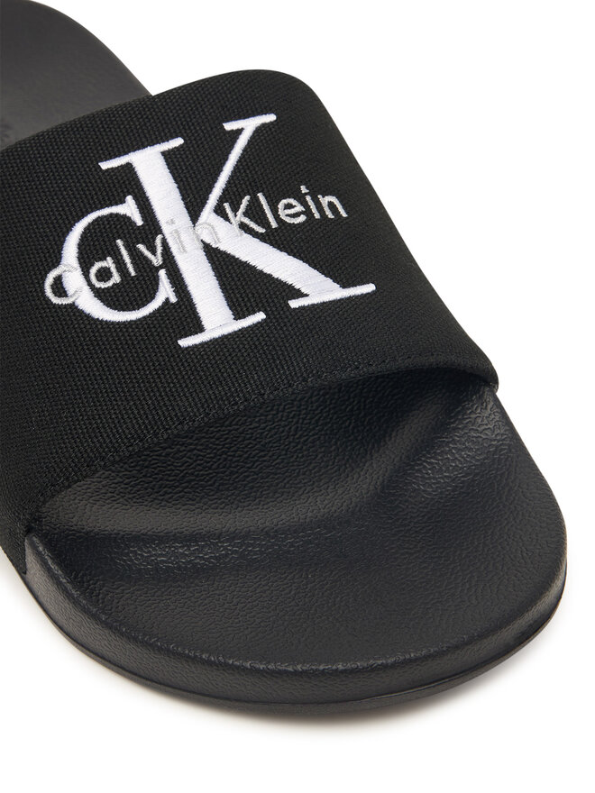 Calvin Klein Jeans Pantoletten Calvin Klein Jeans Ess Slide Cv YM0YM01393 Schwarz