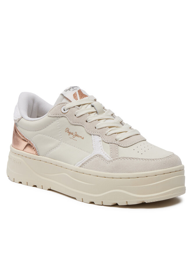 Pepe Jeans Αθλητικά Pepe Jeans Kore Sun W PLS00009 Εκρού