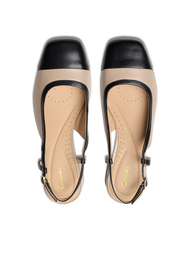 Clarks Szandál Clarks Nyta45 Sling 26181321 Bézs