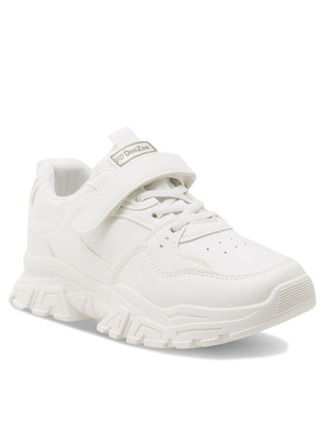 DeeZee Sneakersy DeeZee TS5677K-02AA Biały