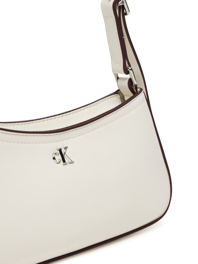 Calvin Klein Borsetta Calvin Klein Ck Small Shoulder Bag LV04F3170G Bianco