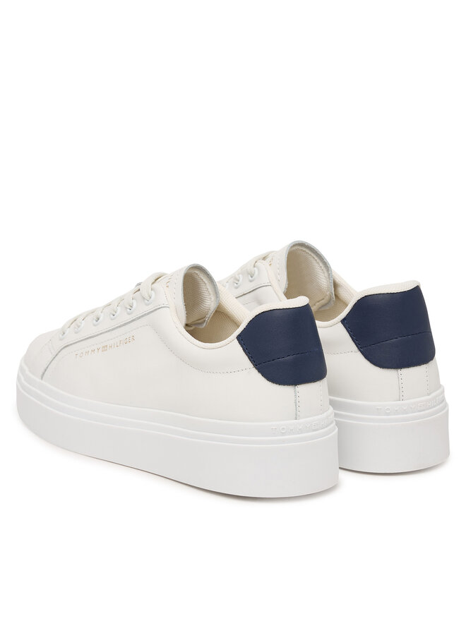 Tommy Hilfiger Sneakers Tommy Hilfiger Chic Cupsole FW0FW09107 Écru
