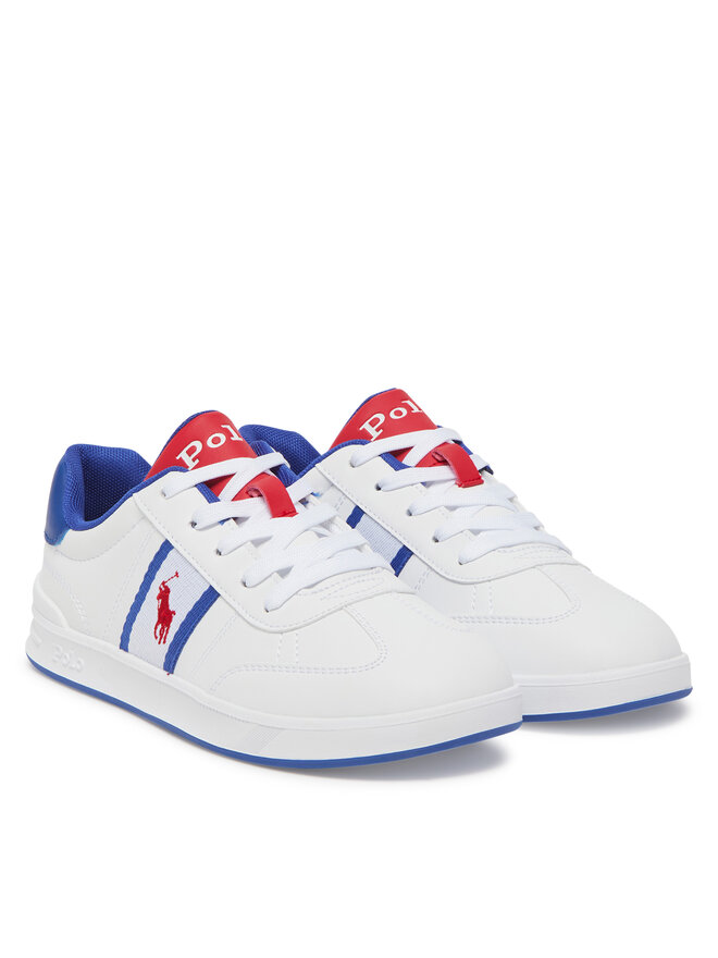 Polo Ralph Lauren Снікерcи Polo Ralph Lauren Heritage Court III T-Toe RL02475103 Білий