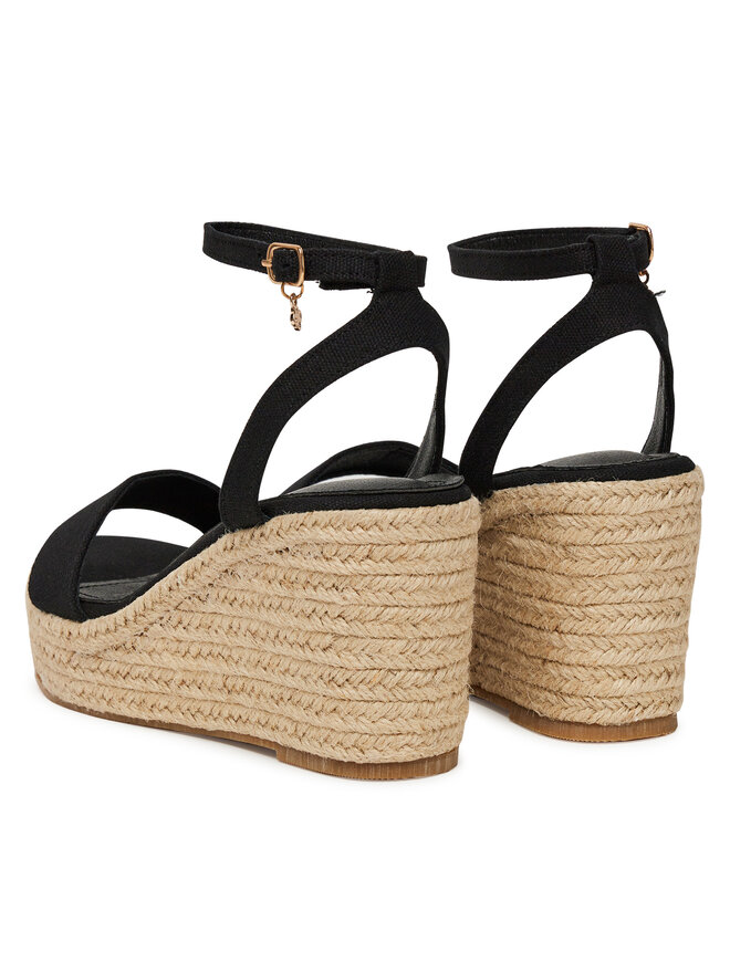 DeeZee Espadrilky DeeZee EA0315-2 Čierna