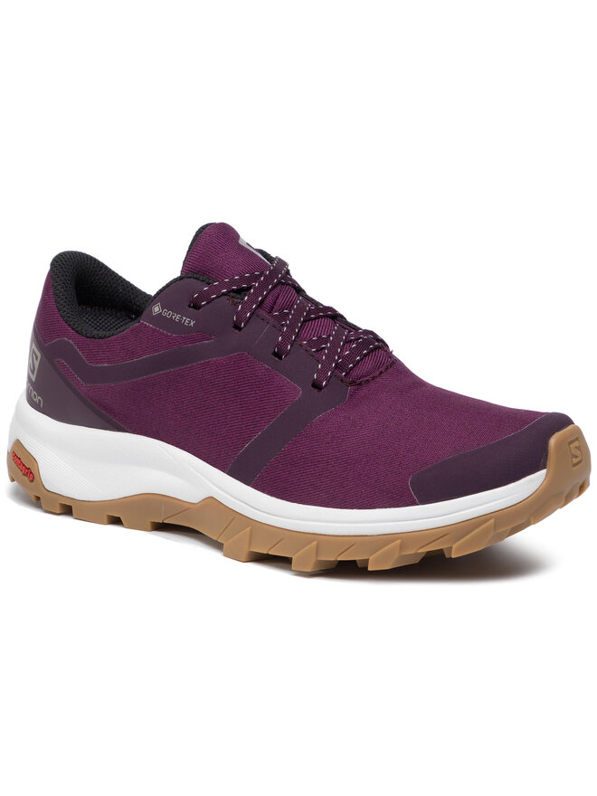 Laufschuhe Salomon Outbound Gtx W GORE TEX 407918 20 V0 Violett eschuhe