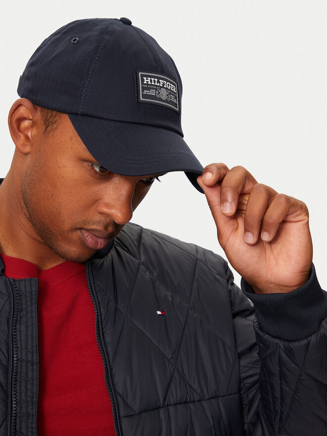 Tommy Hilfiger Καπέλο Jockey Tommy Hilfiger AM0AM12890 Σκούρο μπλε