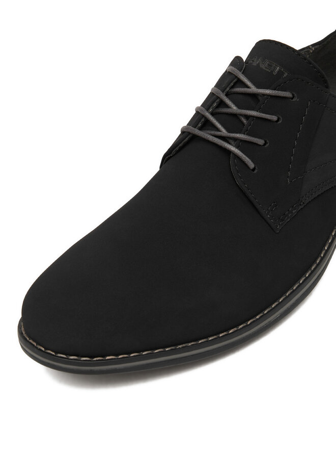 Lanetti Halbschuhe Lanetti CEO-GAVI-01 MBS Schwarz