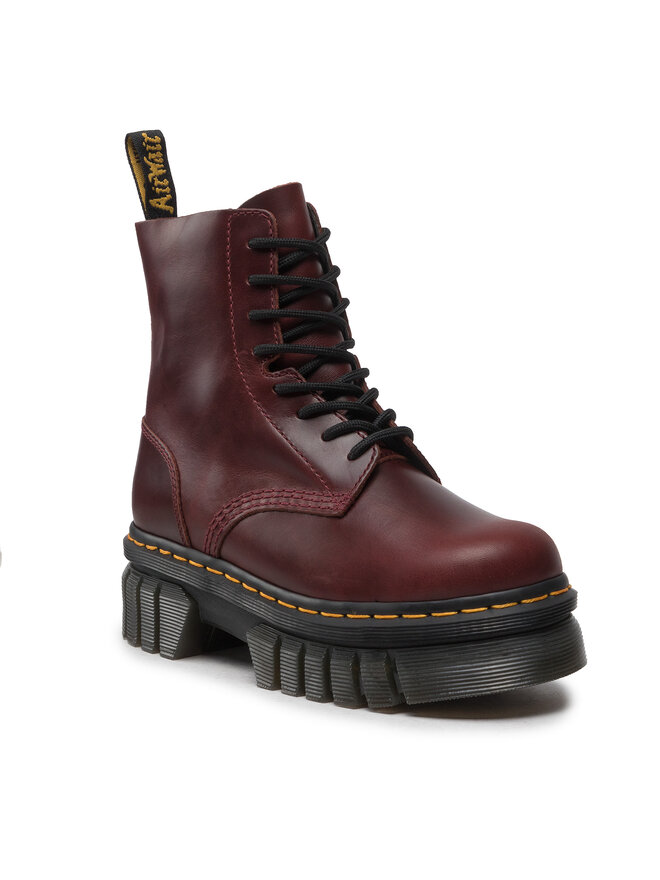 Botas de combate Dr. Martens Audrick 8I Boot 27818211 Guinda burdeos zapatos.es