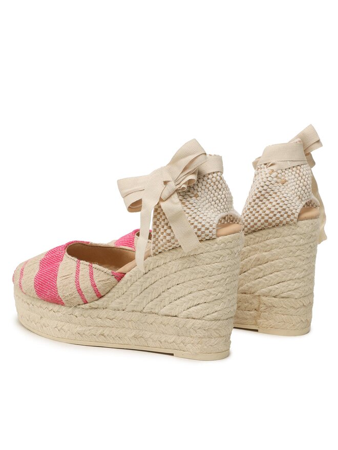 Manebi Еспадрильї Manebi Wedge Espadrilles G 4.5 Wv Бежевий
