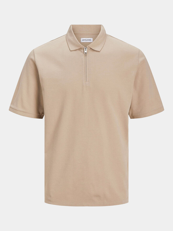 Jack&Jones Jack&Jones Поло Mac 12249324 Бежевий Standard Fit