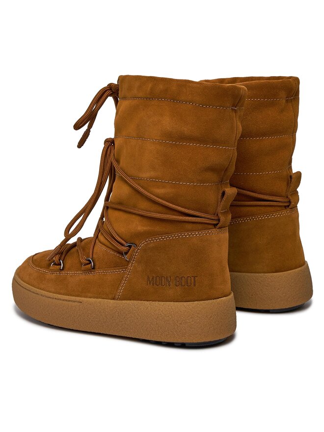 Moon Boot Śniegowce Moon Boot Ltrack Suede 24501100001 Brązowy
