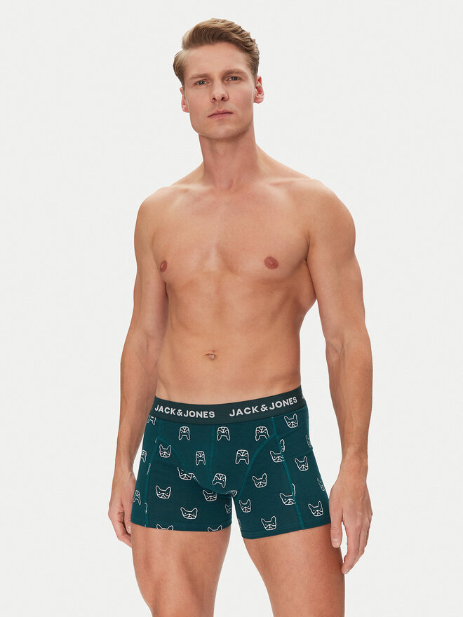 Jack&Jones Jack&Jones Σετ μποξεράκια 3 τμχ Denim Dog 12275817 Έγχρωμο