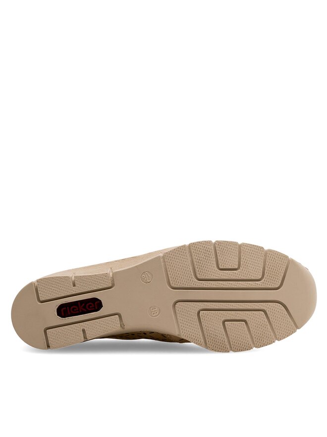Rieker Halbschuhe Rieker 53795-60 Beige