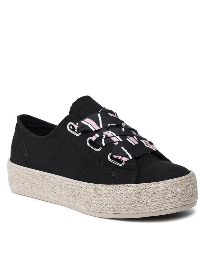 Jenny Fairy Espadrilles Jenny Fairy WSK1576-15 Schwarz