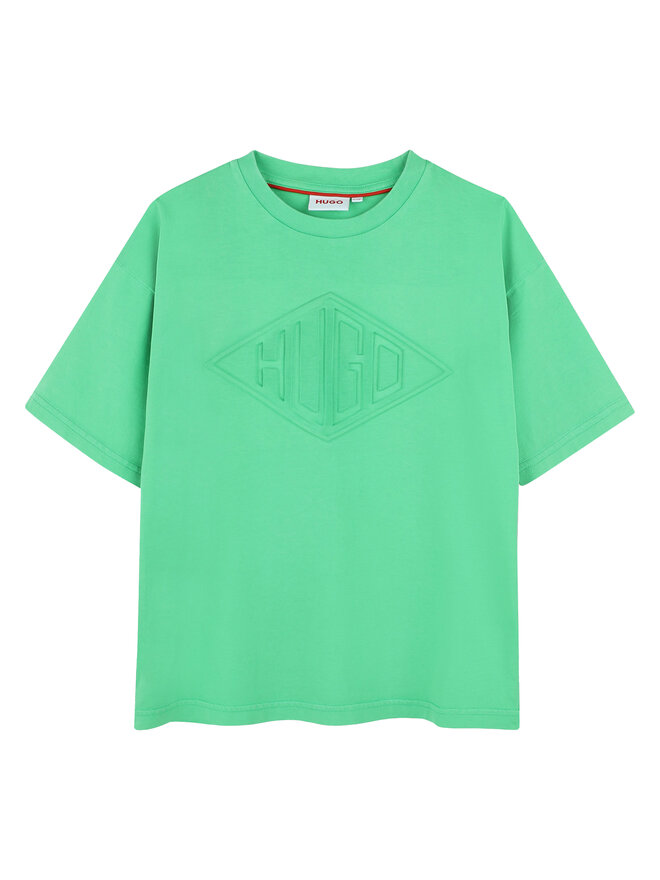 HUGO HUGO T-Shirt G00337 D Grün Regular Fit