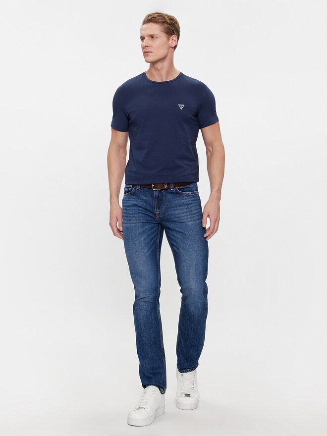 Guess Guess 2 marškinėlių komplektas U97G02 KCD31 Tamsiai mėlyna Regular Fit