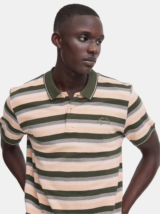 Blend Blend Polo 20716478 Šarena Regular Fit