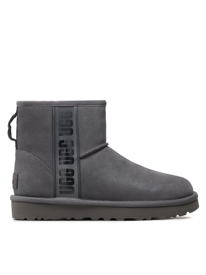 Ugg Schneeschuhe Ugg W Classic Mini Side Logo II 1134962 Grau