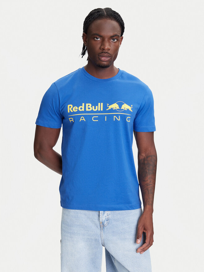 Pepe Jeans Pepe Jeans Marškinėliai Red Bull Racing Logo RM500016 Mėlyna Regular Fit