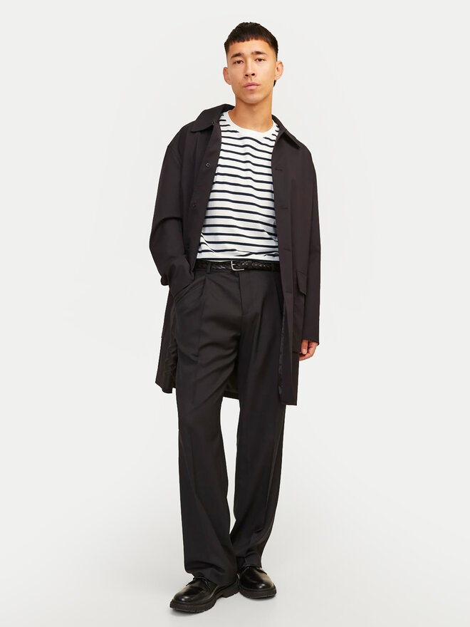Jack&Jones Jack&Jones Majica Organic Basic 12156101 Bela Slim Fit
