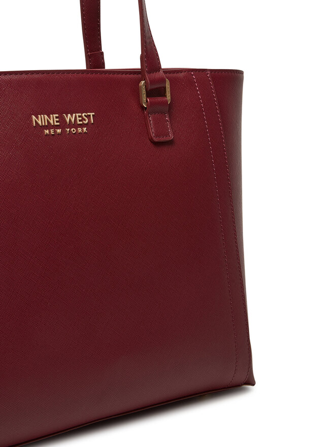 Nine West Torebka Nine West CEO-Midtown Maven-LX9844 Bordowy