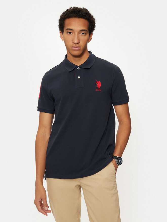 U.S. Polo Assn. U.S. Polo Assn. Pólóing MUP3313 Sötétkék Regular Fit