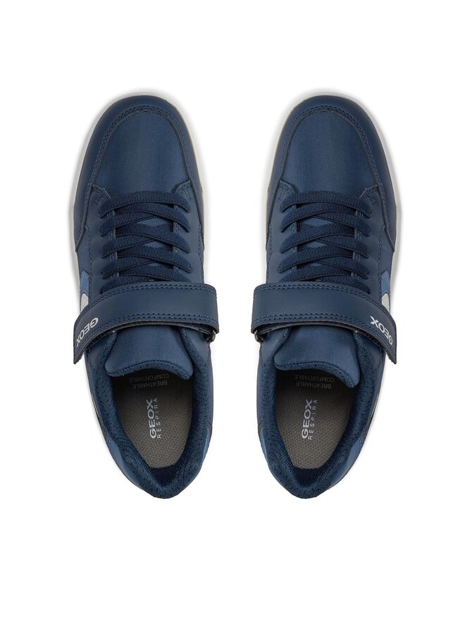 Geox Sneakersy Geox J Arzach Boy J454AA 0FU54 C4585 D Tmavomodrá