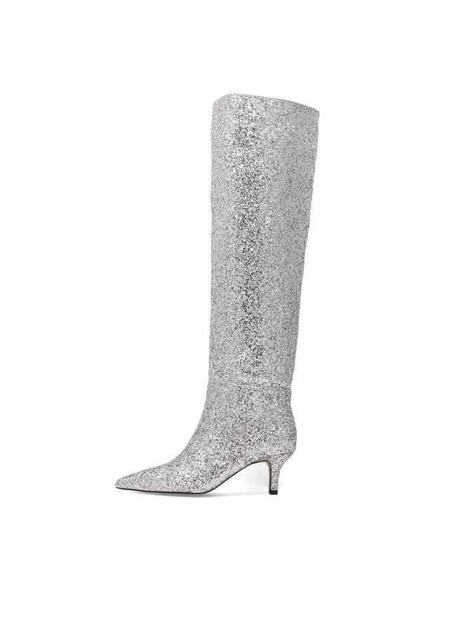 Jenny Fairy Stiefel Jenny Fairy ELEA LS6022-01 Silberfarben