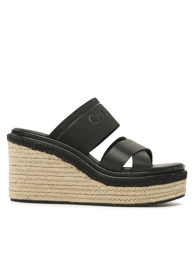 Calvin Klein Espadrilky Calvin Klein Wedge 50Hh HW0HW01498 Černá