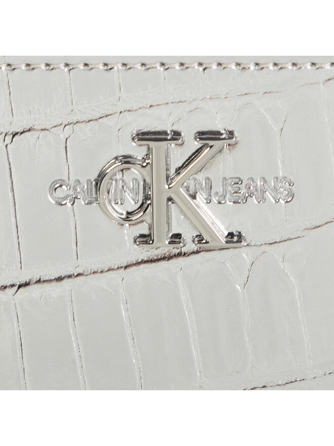 Calvin Klein Jeans Handtasche Calvin Klein Jeans Ckj Mono Hardware Flax Xbody C K60K606452 Silberfarben