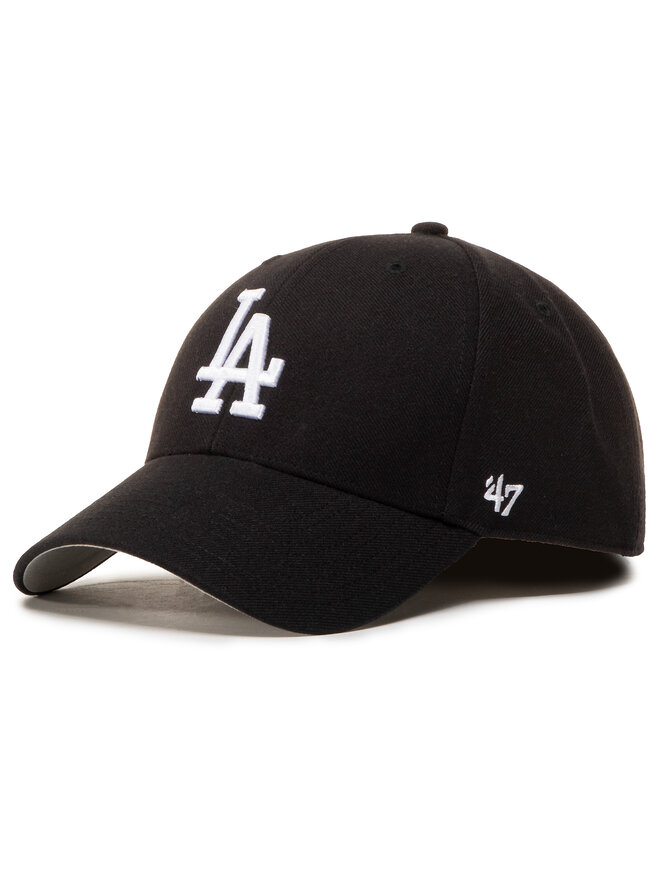 47 Brand Czapka z daszkiem 47 Brand Mlb Los Angeles Dodgers '47 Mvp B-MVP12WBV-BKJ Czarny