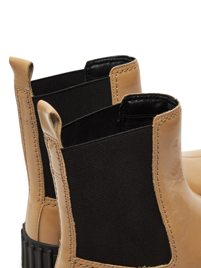 Clarks Боти тип челси Clarks Torhill Maple 26179122 Бежов