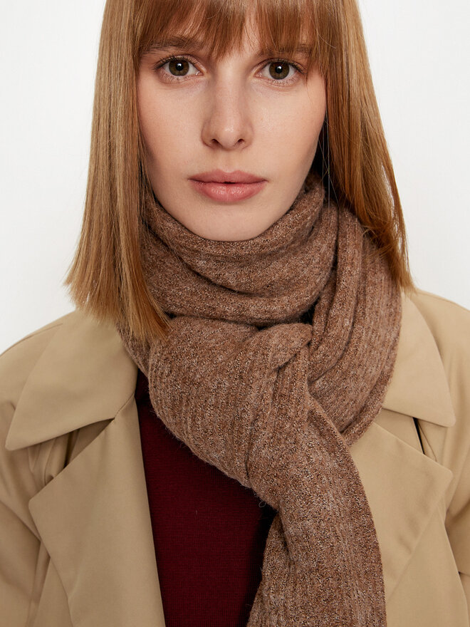 Vero Moda Шарф Vero Moda 10313639 Коричневий