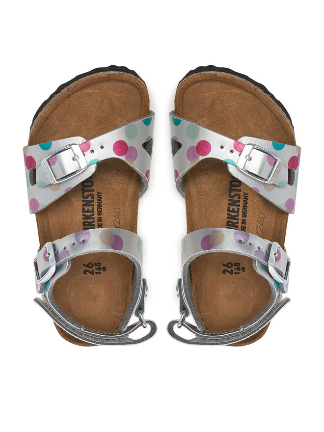Birkenstock Σανδάλια Birkenstock Rio As Kids 1029527 S Ασημί