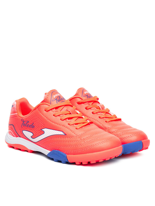 Joma Ποδοσφαιρικά Παπούτσια Joma Toledo Jr 2507 TOJS2507TF Κοραλλί