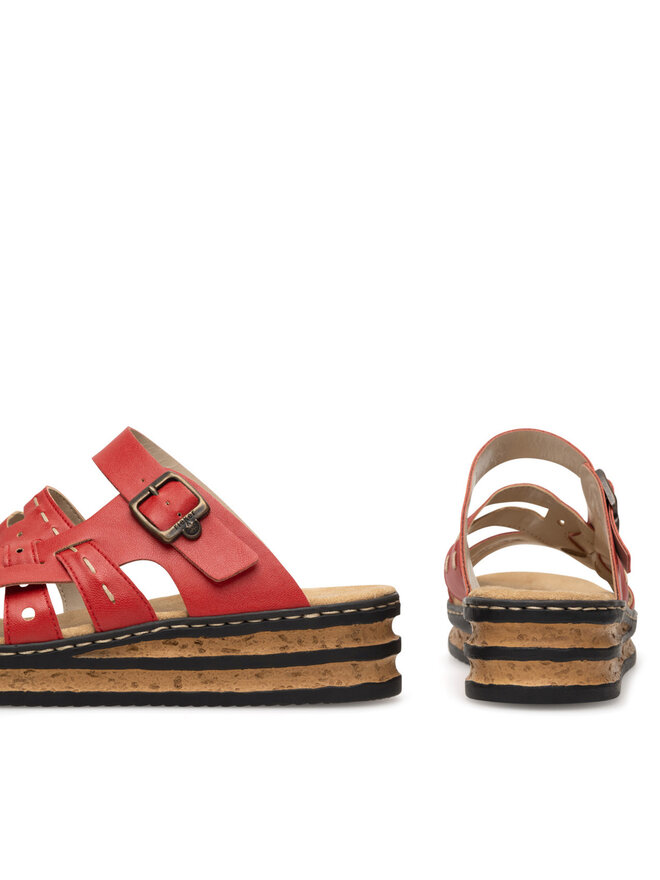 Rieker Pantoletten Rieker 62976-33 Rot