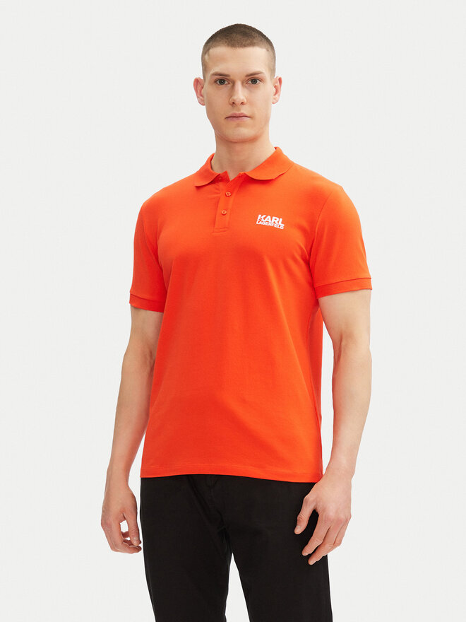 KARL LAGERFELD KARL LAGERFELD Poloshirt 745088 552235 Rot Regular Fit
