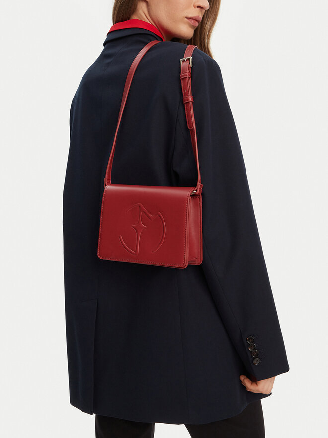 Eva Minge Handtasche Eva Minge EO-ALIYA-LDA8225 Dunkelrot