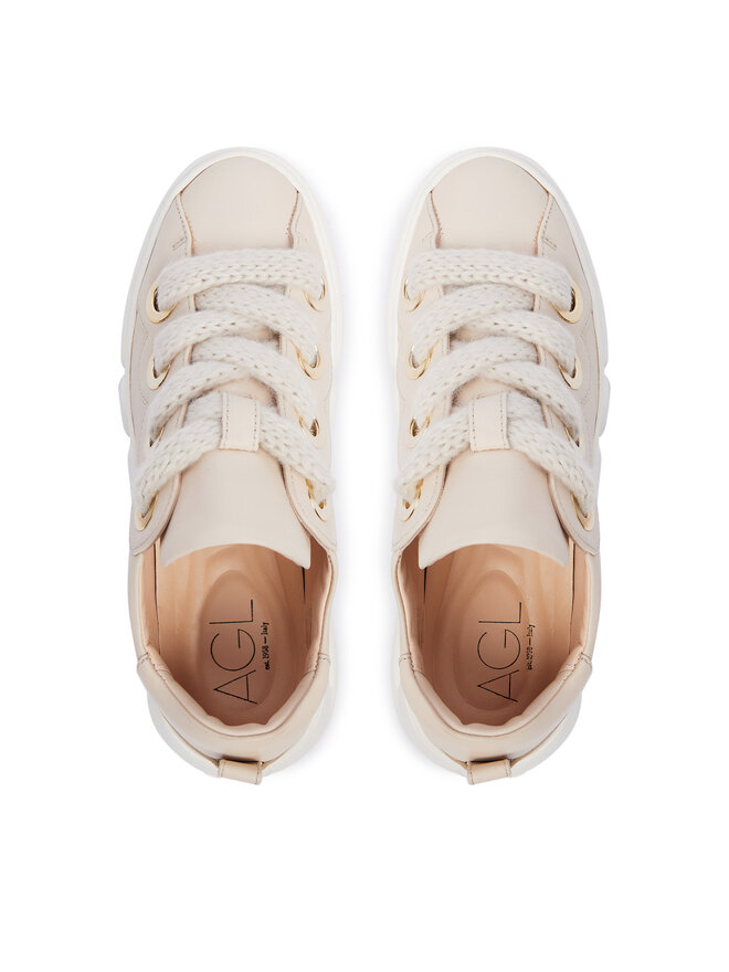 AGL Sneakers AGL Soft Bubble D938055PGS Creme