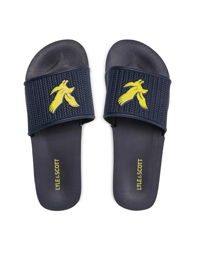Lyle & Scott Pantoletten Lyle & Scott Easy Slide FW1407 Dunkelblau